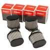 Ager 2.1 inches (54 mm) Oval Power Filter Stainless Steel