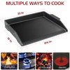 Cast Iron Griddle for Gas Grill Stove Top Plate Universal