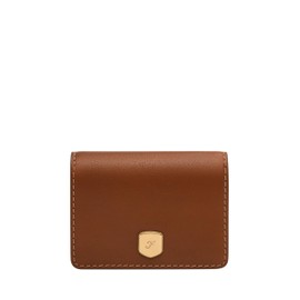 Fossil Women's LENNOX Smooth Leather Small Flap Wallet, SL10065200