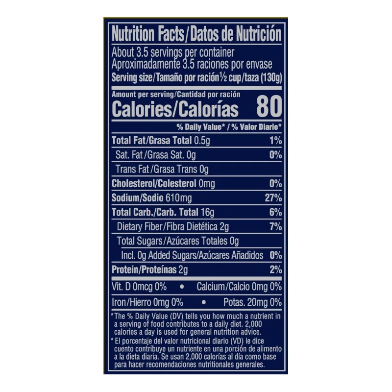 Bush's White Hominy, Canned and Shelf Stable, 15.5 oz (Pack