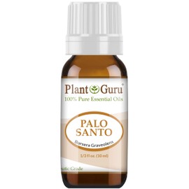 Palo Santo Essential Oil (Holy Wood) 10 ml. 100% Pure Natural Undiluted Therapeutic Grade Bursera Graveolens Extract