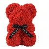 Artificial Rose Teddy Bear with LED Light – Romantic Flower