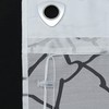 ESLIR Roman Blind with U-hooks Kitchen Roman Curtains Semi-transparent Eyelet