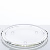 Richland 8" Glass Pillar Plate Set of 8 Candle Coaster