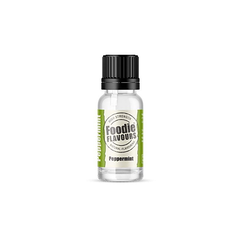 Peppermint Natural Food Flavouring 15ml - Foodie Flavours