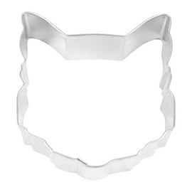 クッキーカッター/猫の顔＜CAT FACE＞cookie cutter/decora-shop お菓子道具の専門店【rm1259】