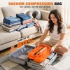 Vacuum Travel Bags With 5500Pa Wired Pump, Vacuum Luggage Bags