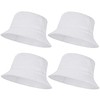Unisex Bucket Hat for Women Men, Packable Cotton Sun Hat