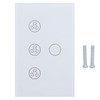 Touch Fan Switch, Smart WiFi Air Fan Lamp Touch Switch,