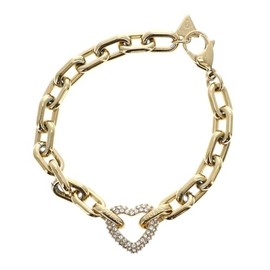 GUESS Gold Stainless Steel Beloved Bracelet