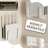 letuxaamz Router Wall Mount, Router Shelf, Router Holder, Universal Wall
