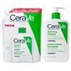 CeraVe Moisturizing Cream Wash 473 ml + Eco-Refill 473 ml