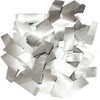 Confetti Cannon 28cm Silver Foil Shapes, Compressed Air Popper Cannon