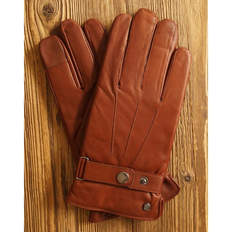 AKAROA ESTD 2019 Men’s RON Italian Sheepskin Leather Gloves with