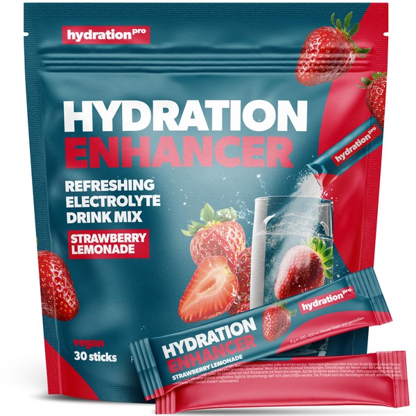 Electrolyte Powder - 30 Sticks - Hydration Aid with 9