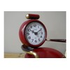 Venture Vehicles Ltd Barber's Chair Novelty Desk Clock | RED