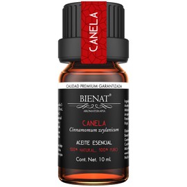 Bienat | Aceite Esencial de Canela 10mL Natural | Difusor y Aromaterapia