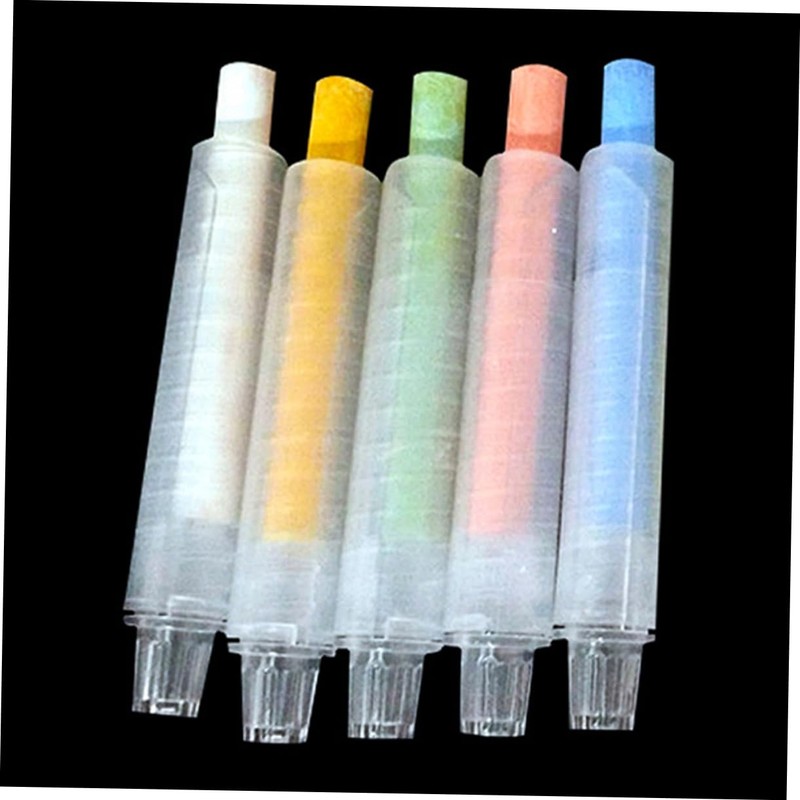 STOBOK 6pcs Adjustable Dustless Chalk Holder for Teachers Practical Chalk