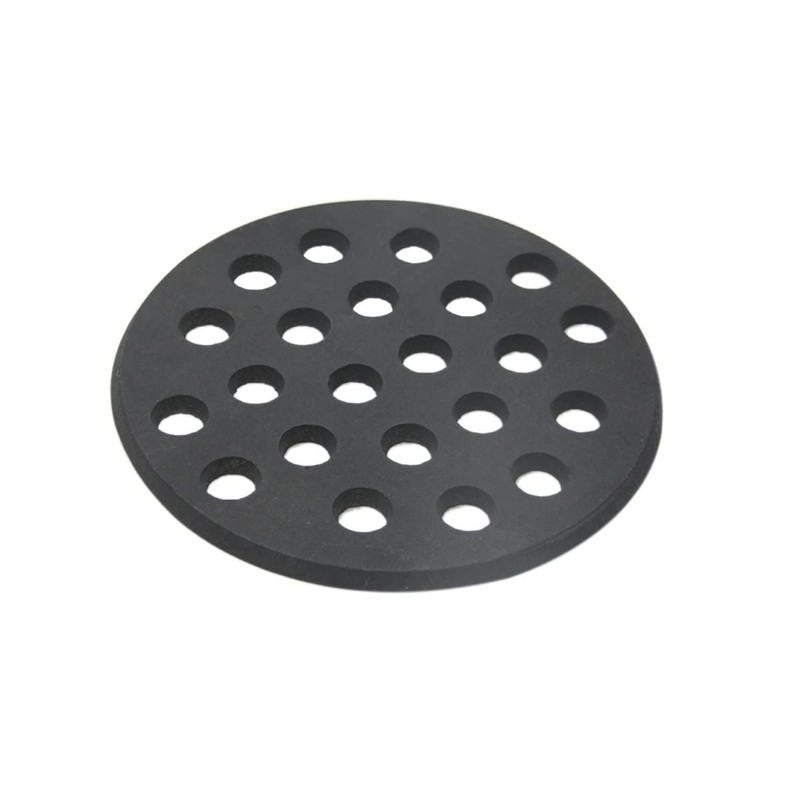 Round cast Iron Bottom fire Grate for Big Green Egg,