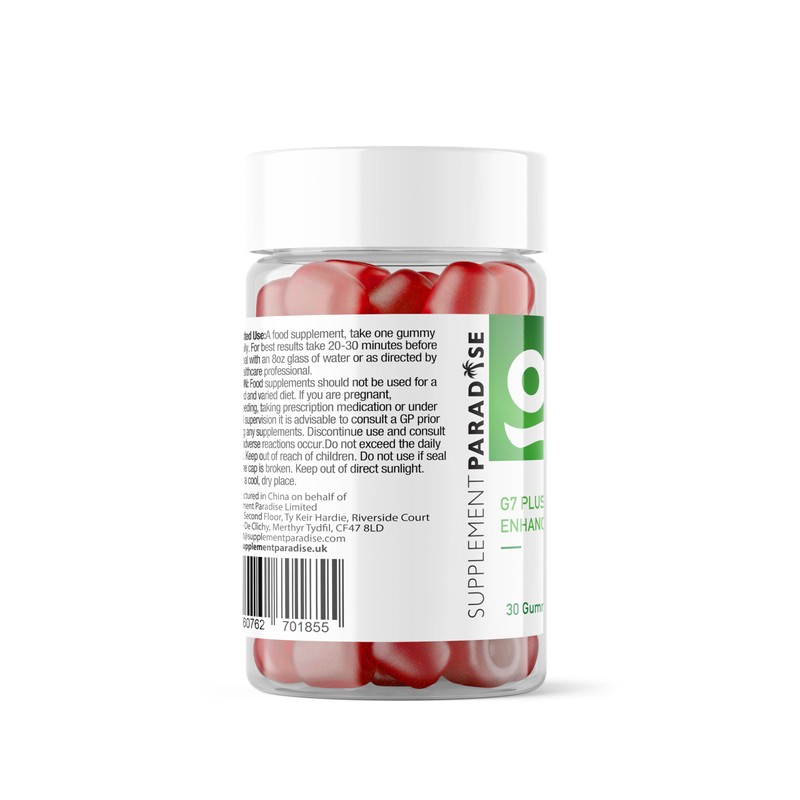 G7 Plus Enhanced Formula Gummies - 1 Month Supply