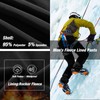 MOURCE Ski Pants Men Windproof, Winter Fleece Lined Pants Men