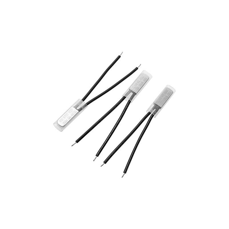 SUPERTOOL 5Pcs KSD9700 Thermal Protector, Normally Closed/Open Thermostat Thermal Protector