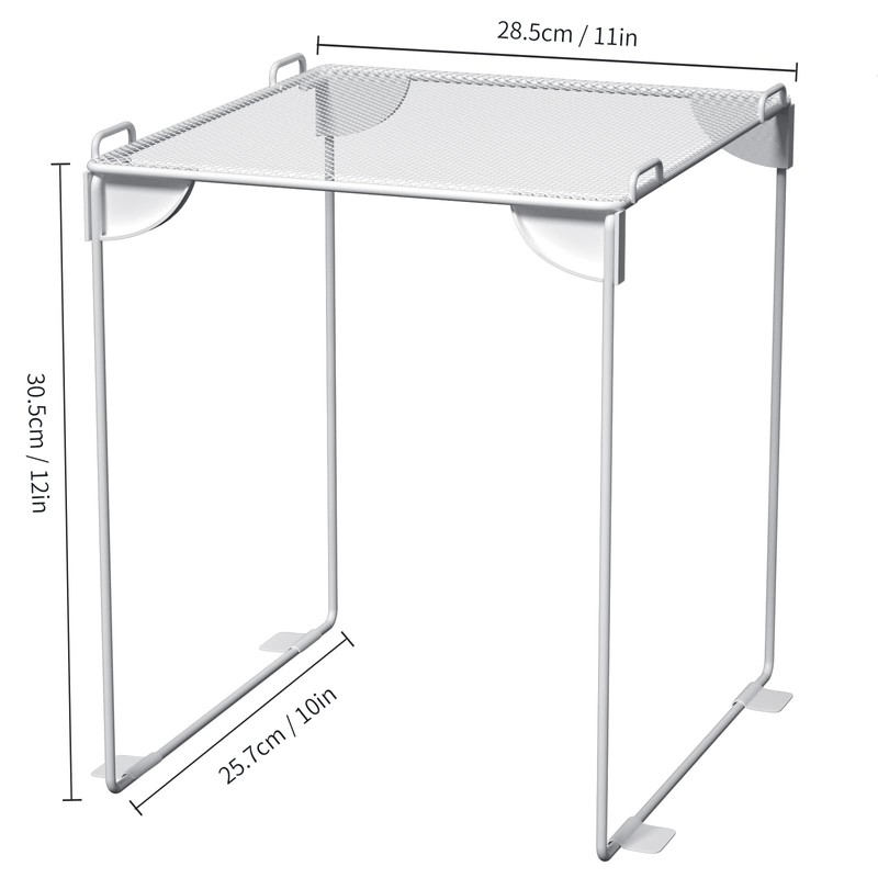 Neudeoc Locker Organizer and Accessories Kit, Includes Mesh Locker Shelf