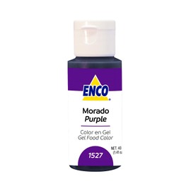 ENCO Food Coloring Gel Purple 1.41 oz (40g) Concentrated, Vegan