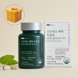 Stress Care Doualo L Theanine Rhodiola Root Tension Relief Theanine Magnesium GABA / 스트레스케어 두알로 L 테아닌 홍경천 긴장완화 테아닌 마그네슘 가바
