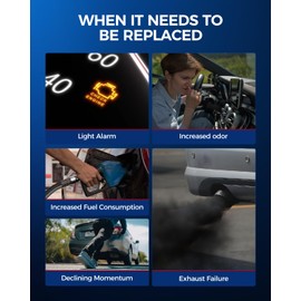 KAX Catalytic Converter Fit for Honda Accord 2.4L 2013-2017,，2015-2016 CR-V 2.4L，2018 TLX 2.4L, Stainless Steel High Performance 1PC (EPA Compliant)