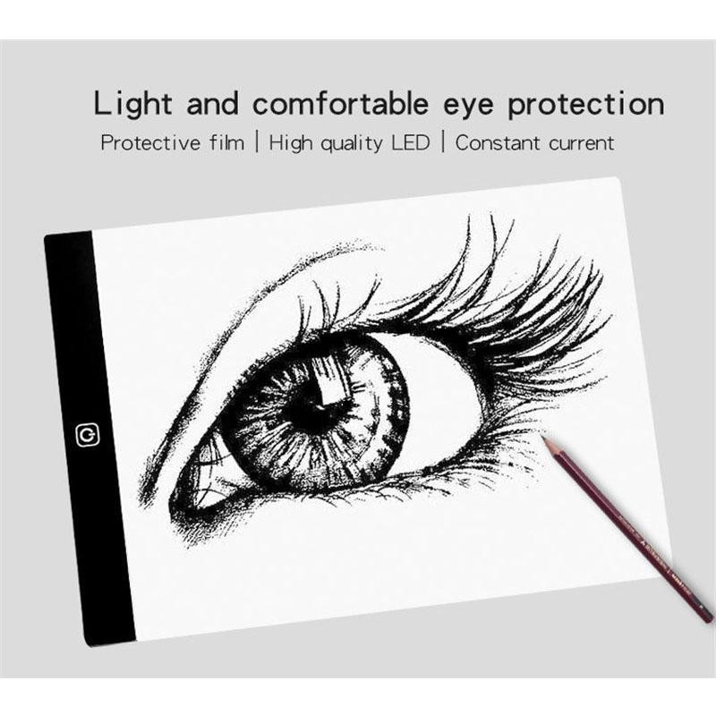 LED Drawing Tablet, Multifunctional Adjustable Brightness Drawing Tablet, Game Drawing