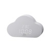 BRUNO Cloud Clock Digital Clock LED Table Clock Date Temperature