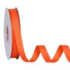 Ribest Cinta de grogrén naranja para envolver regalos, manualidades, lazos