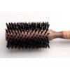 Regincós 20829 Round Hair Brush, Mixed Bristle Wood Body with
