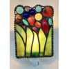 HUIMEIJU Tiffany Glass Night Light - Bedroom, Study, Aisle, Gem,