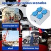 European Wall Socket 4P IP44 Waterproof Building Power Distributor for