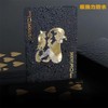 YIBOOOM Plastic Playing Cards, 54 Cards, Waterproof, Plastic, Black, Magic