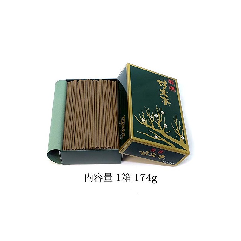 Lacquer Pludough Incense, Special Selected Bunwood, Large Rose Fill, Set