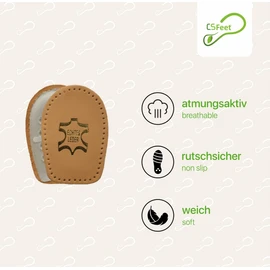 Parent All Season, leather heel cushion