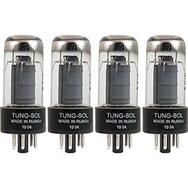 Tungsol Reissue 6V6GT Power Vacuum Tube, Matched Quad