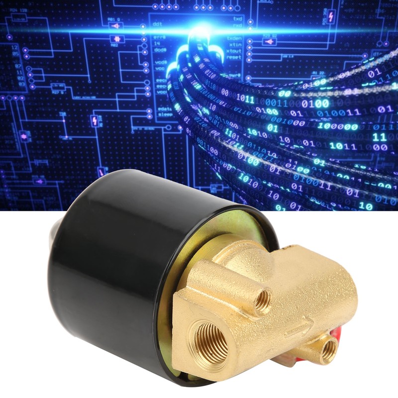 G1/8in Brass Valve Water Pressure Mechanical Normal Closed Direct Acting