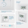 Homematic IP Smart Home Wall Thermostat with Humidity Sensor, Digital