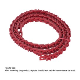 Power Twist V Belt, 13x1200mm A Type Adjustable Link Belt A Type, Industrial Applications Adjustable Drive Belt Perfect for Lathes, Drill Press, Table Saws and Woodworking Tools