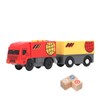 Remote Control Electric Train with Sound and Light Magnetic Connection