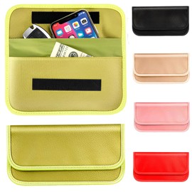 fogman Radio Wave Blocking Pouch, Smartphone, Smart Key, RFID Car Key, Anti-Theft, Skimming Prevention, Security (Green)