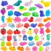 PNIOTAIN 18 Pcs Squeeze Toy Animal Stress Relief Squeeze Toy