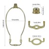 8 inch Lamp Shade Harp Holder Lamp Harp Adapter, Iron