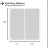 Rajlinen Split King Sheets Sets for Adjustable Bed - 100%