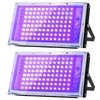 Glostars Glostars 100W LED UV Schwarzlicht Strahler, Schwarzlichtlampe, IP66 Wasserdicht,