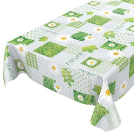 Anro Washable Oilcloth Wax Tablecloth